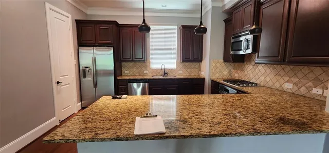 a close view of closet