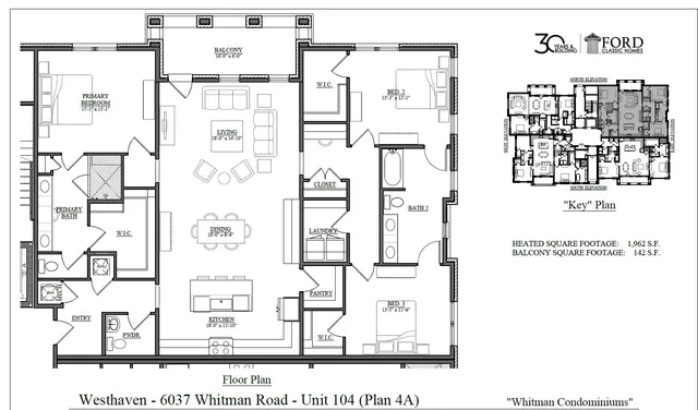 $975,500 | 6037 Whitman Road, Unit 104, Franklin, TN 37064