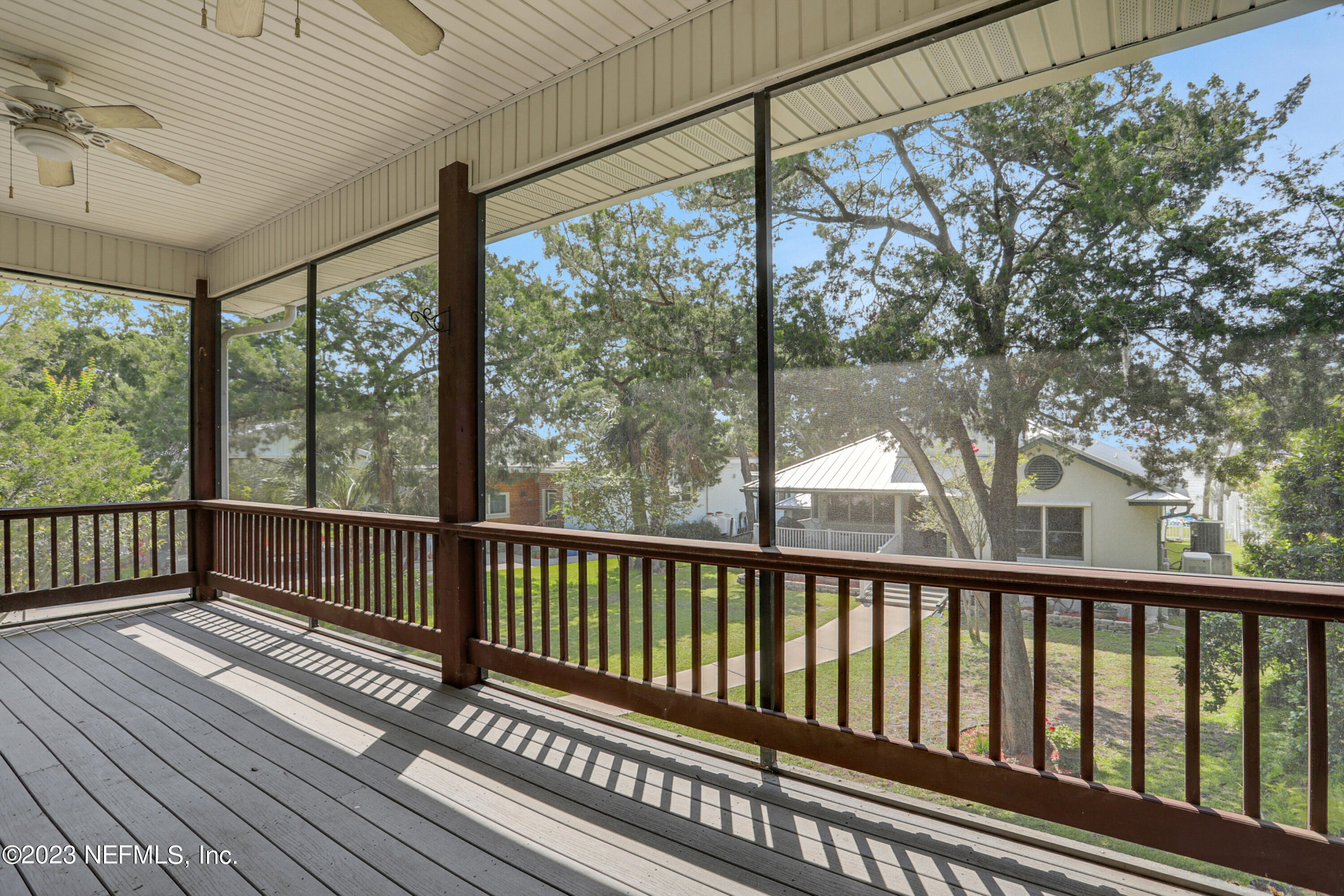 10100 Heckscher Drive Jacksonville, FL 32226 - Photo 55 of 90 Upstairs Screened Porch