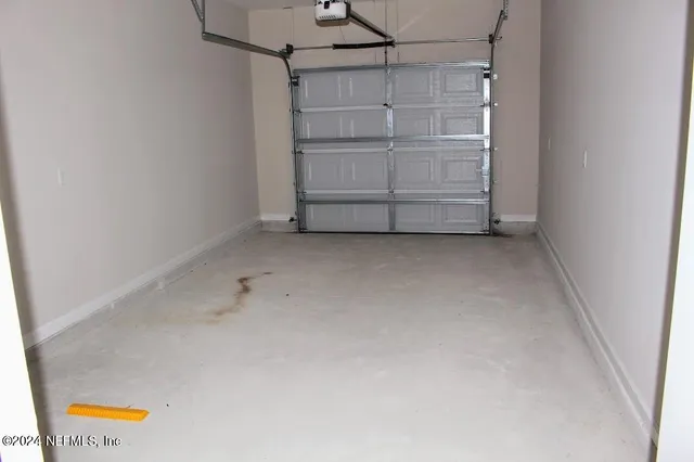 a view of room with hardwood floor