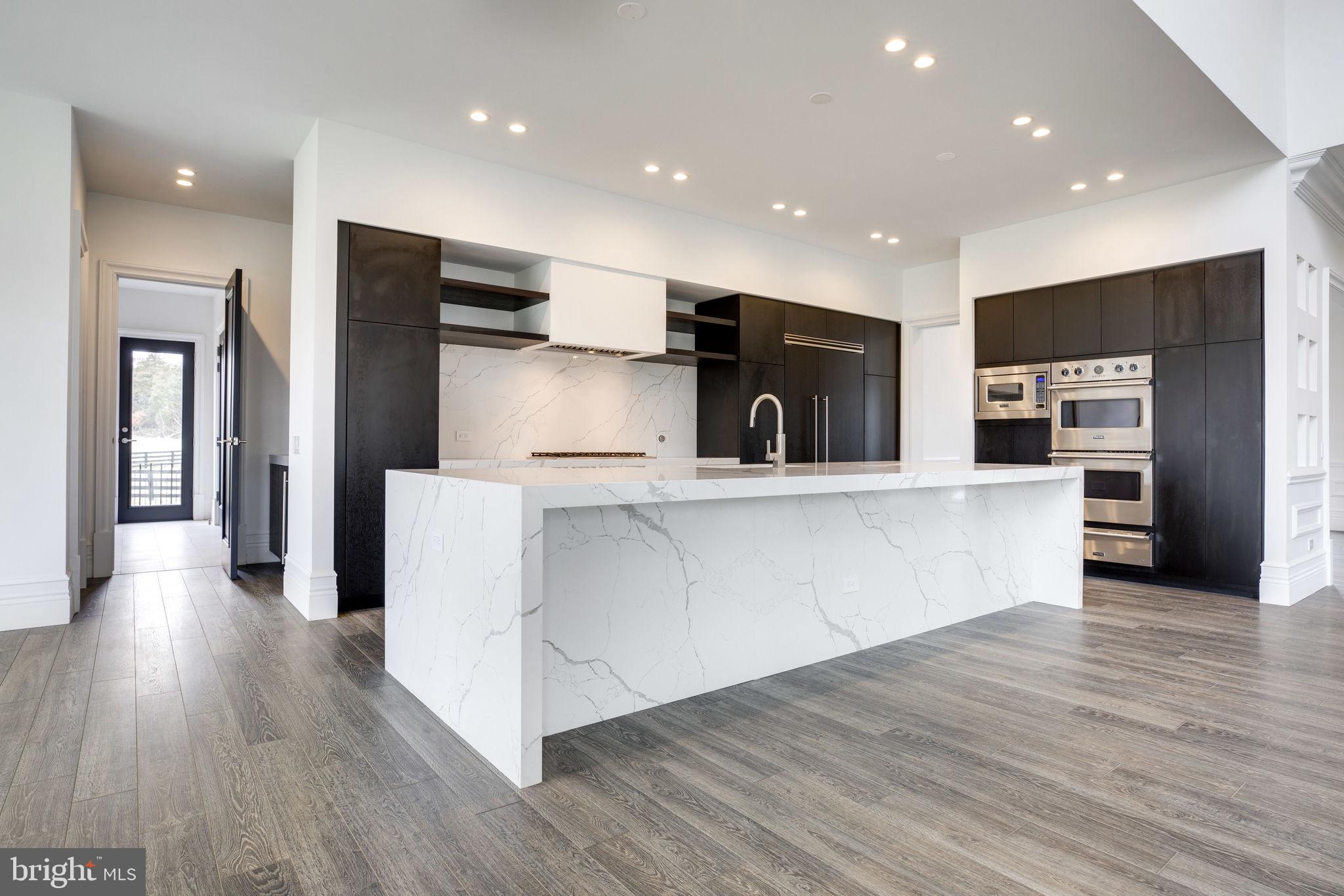 23075 Red Sunset Place Aldie, VA 20105 - Photo 22 of 89 Kitchen w/ waterfall island & Viking appliances