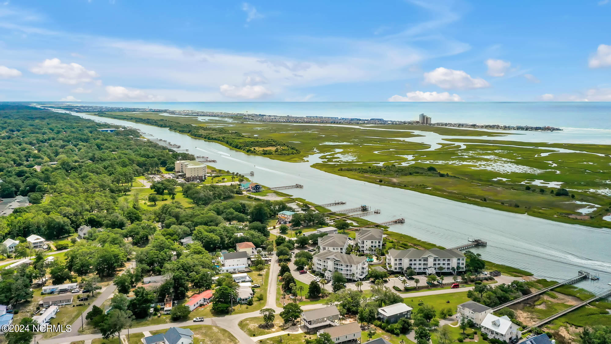 1135 Park Road Southwest, Unit 1103 Sunset Beach, NC 28468 - Photo 48 of 52 1135ParkRoadSWUnit1103Drone-6