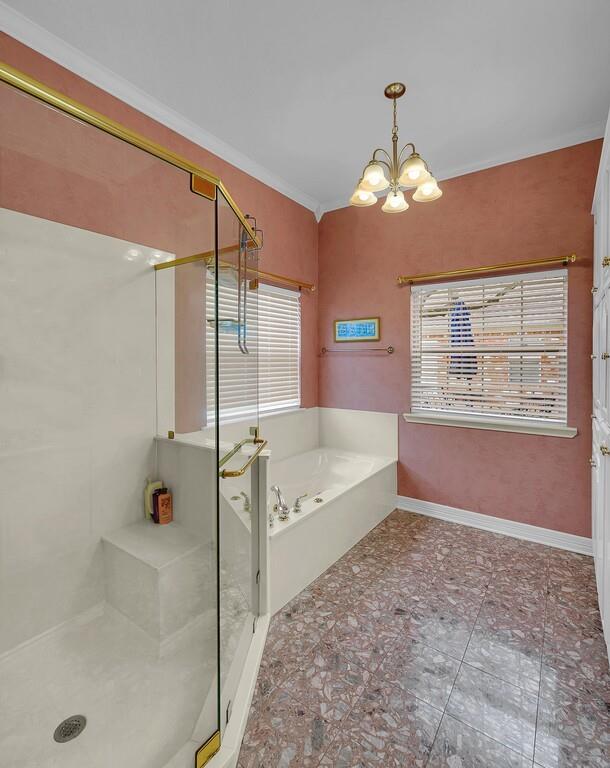 3111 Rockbridge Road Waco, TX 76657 - Photo 18 of 40 a bathroom with a tub sink and mirror