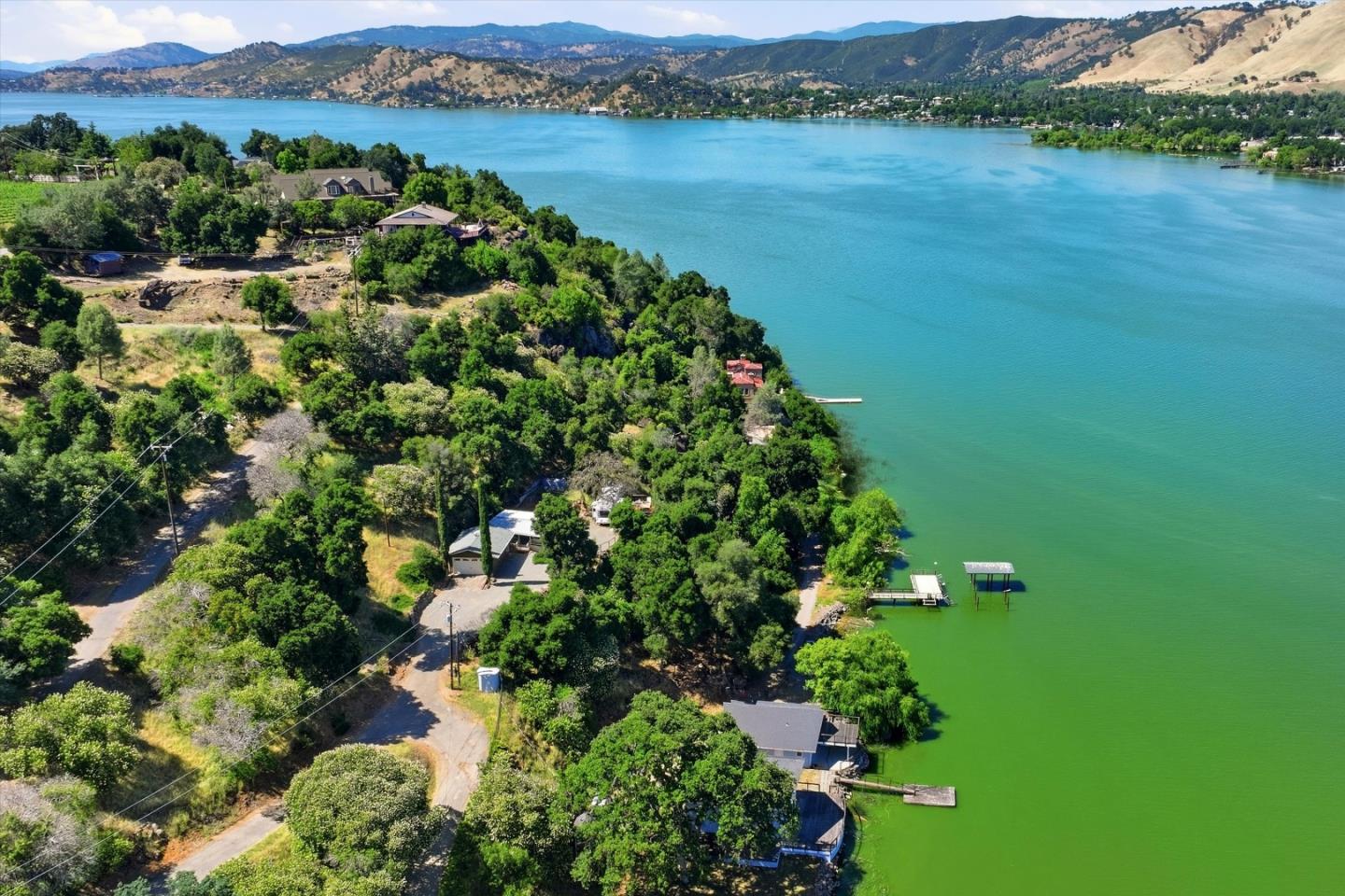 5156 Lake Road Lower Lake, CA 95457 - Photo 5 of 27 view of a lake with mountains in the background