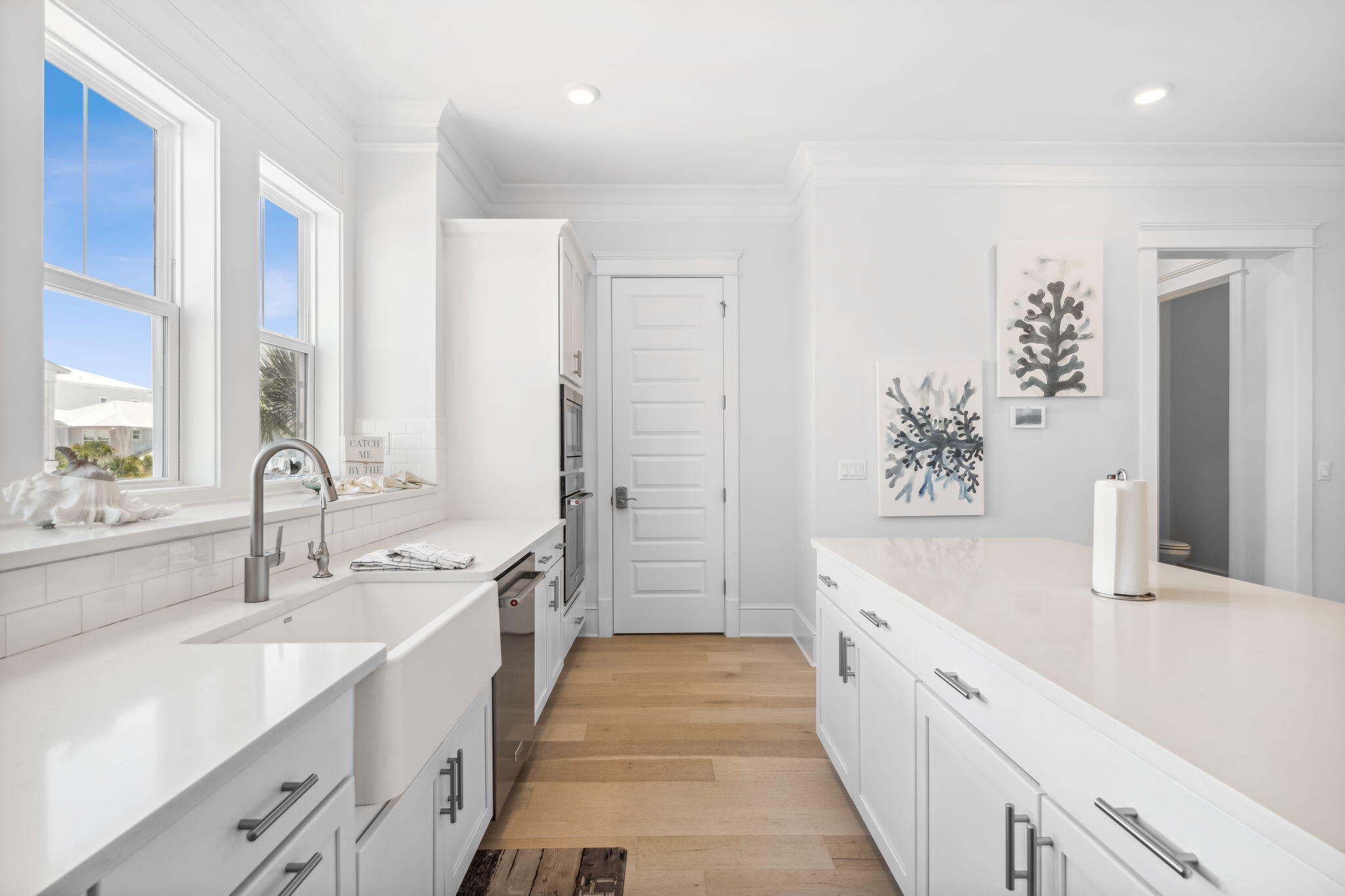 68 Candlehouse Ln Inlet Beach Inlet Beach, FL 32461 - Photo 15 of 67 a spacious en suite bathroom with a double vanity sink a large mirror and