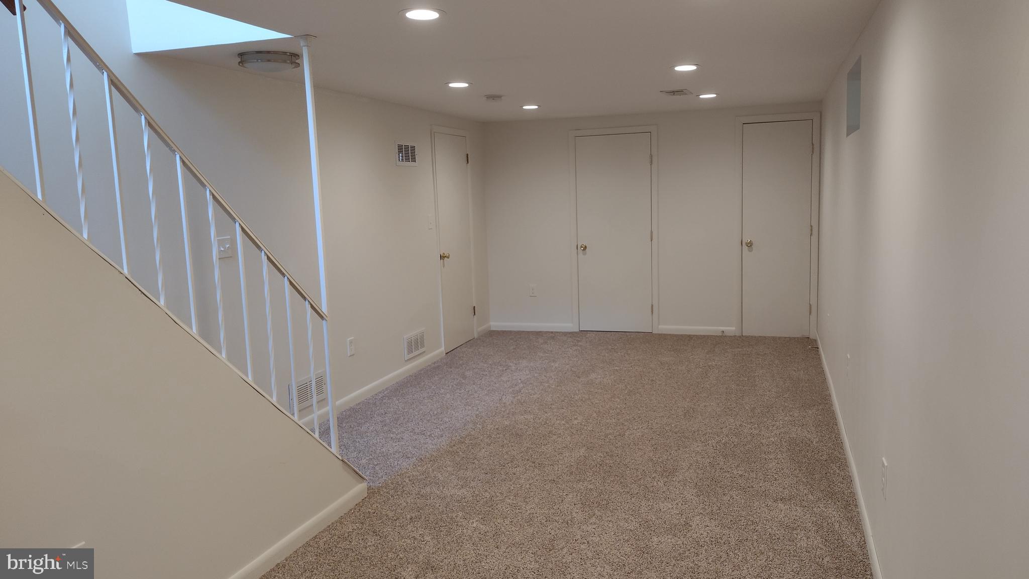 254 Candytuft Road Reisterstown, MD 21136 - Photo 33 of 44 Basement w/ New Carpeting and New Lighting