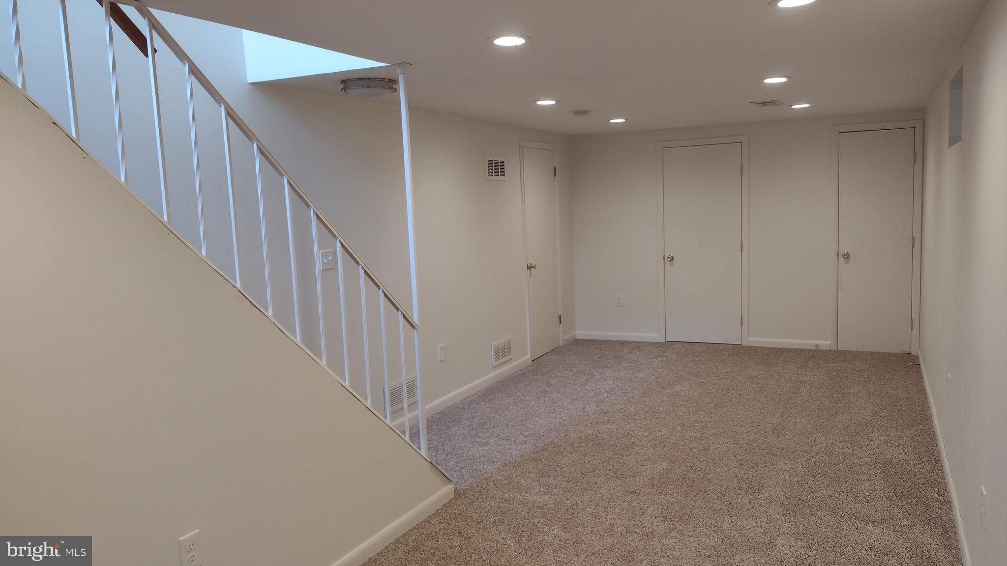 254 Candytuft Road Reisterstown, MD 21136 - Photo 34 of 44 Basement w/ New Carpeting and New Lighting