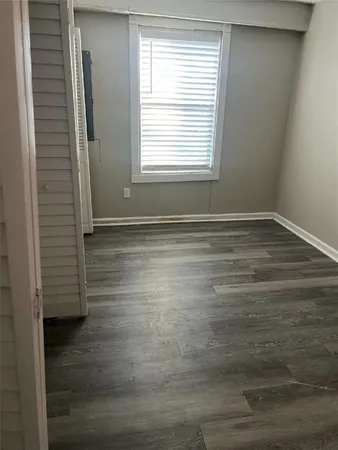 a view of empty room