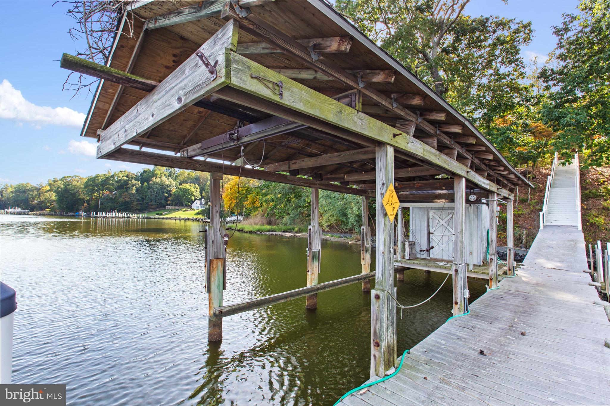 2237 Garrity Road St. Leonard, MD 20685 - Photo 11 of 63 Covered boat slip