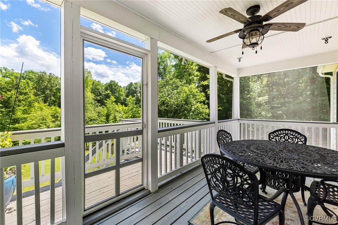 1629 Olmstead Drive Powhatan, VA 23139 - Photo 34 of 50 a view of a dining room with furniture window and outside view