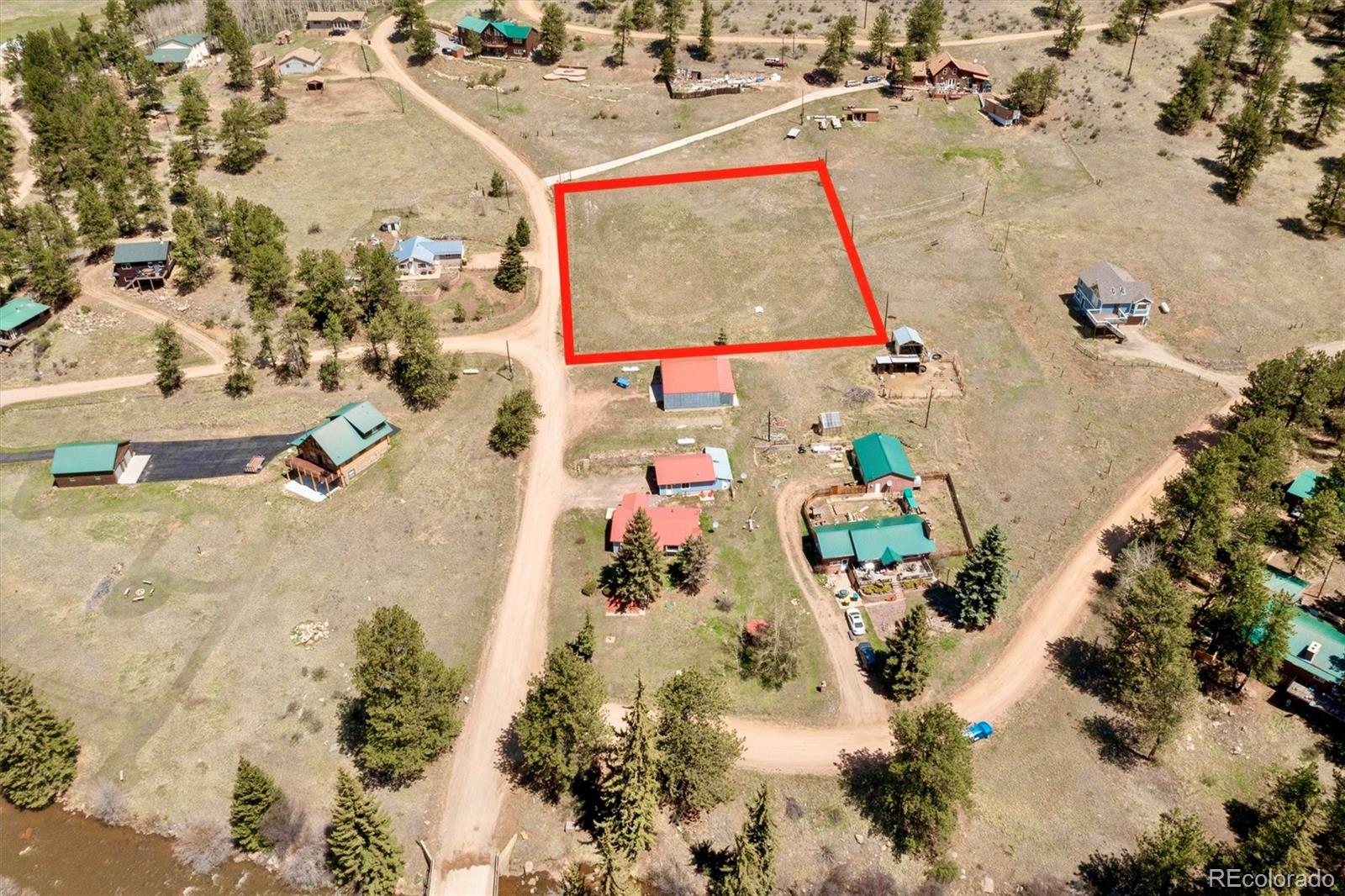 112 Mountain Drive Shawnee, CO 80475 - Photo 9 of 12 an aerial view of residential houses with outdoor space