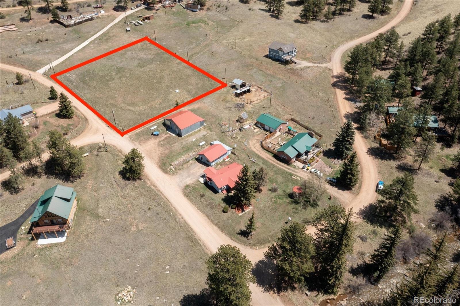 112 Mountain Drive Shawnee, CO 80475 - Photo 10 of 12 an aerial view of small pool