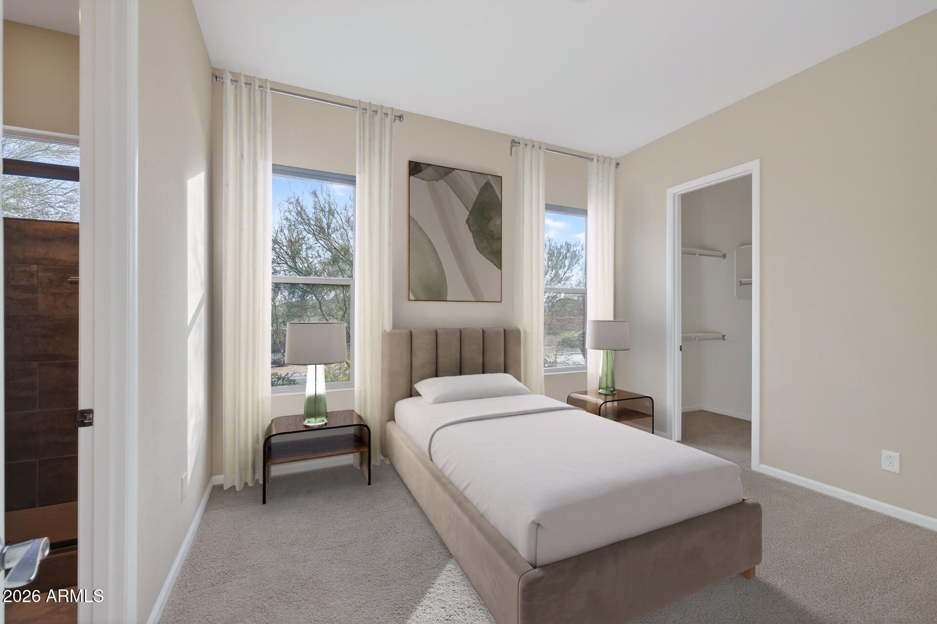 17662 Blaze Lane Rio Verde, AZ 85263 - Photo 28 of 68 a bedroom with a bed and a window