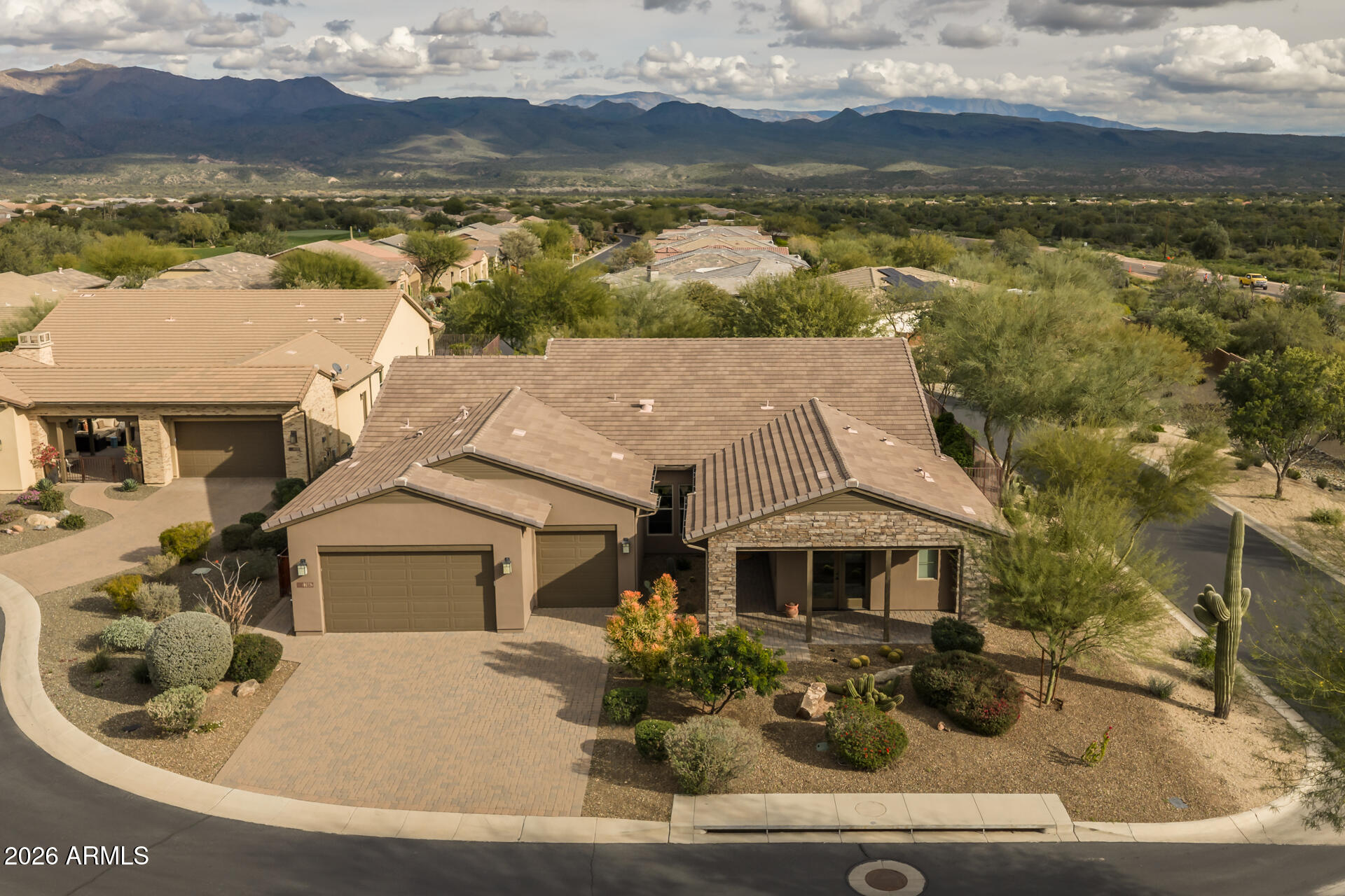 17662 Blaze Lane Rio Verde, AZ 85263 - Photo 3 of 68 an aerial view of a house