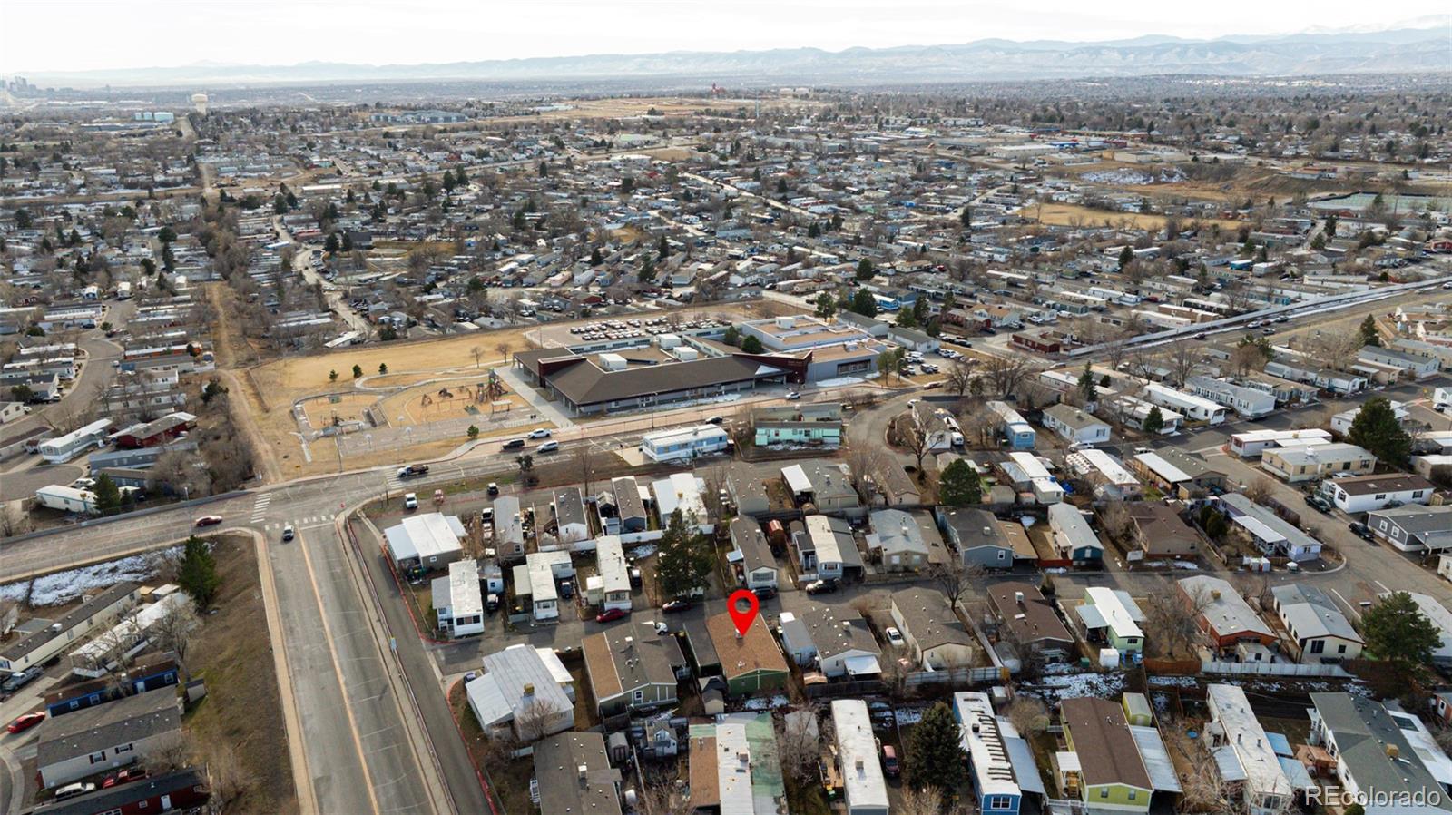 2625 Pheasant Street Denver, CO 80260 - Photo 18 of 18 an aerial view of a city