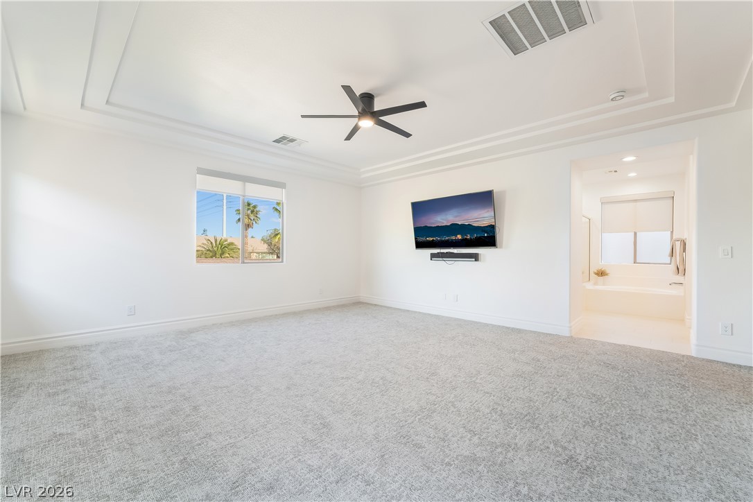 10206 Cider Mill Road Las Vegas, NV 89135 - Photo 15 of 39 Huge Primary accented with tray ceilings