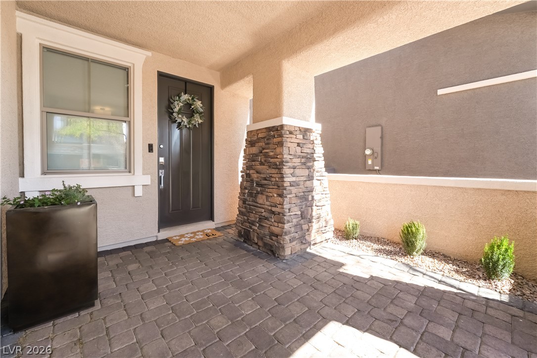 10206 Cider Mill Road Las Vegas, NV 89135 - Photo 2 of 39 Covered Entrance