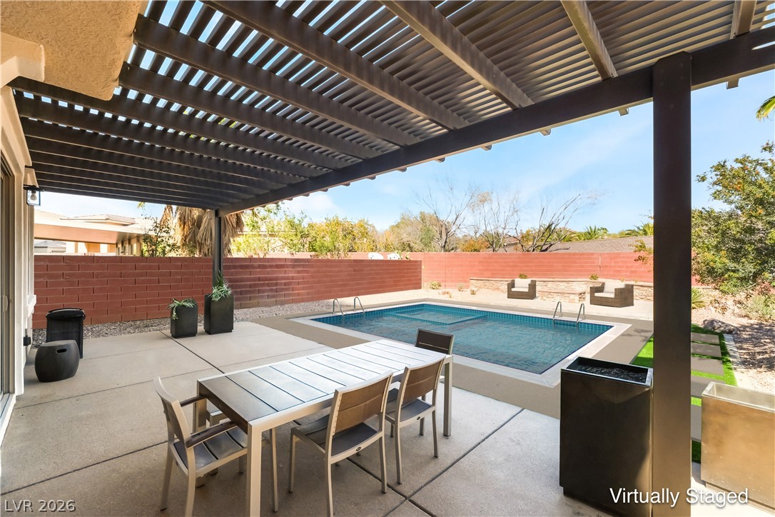 10206 Cider Mill Road Las Vegas, NV 89135 - Photo 25 of 39 Virtual Pool - Enjoy those hot summer nights!