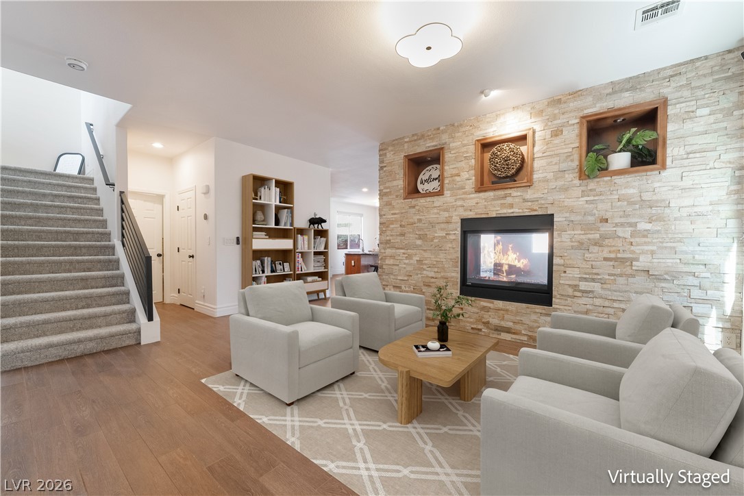 10206 Cider Mill Road Las Vegas, NV 89135 - Photo 3 of 39 Virtually Staged - Sitting Area