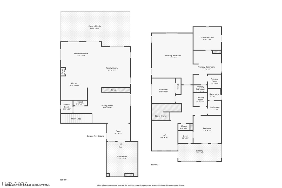 10206 Cider Mill Road Las Vegas, NV 89135 - Photo 39 of 39 View of home floor plan