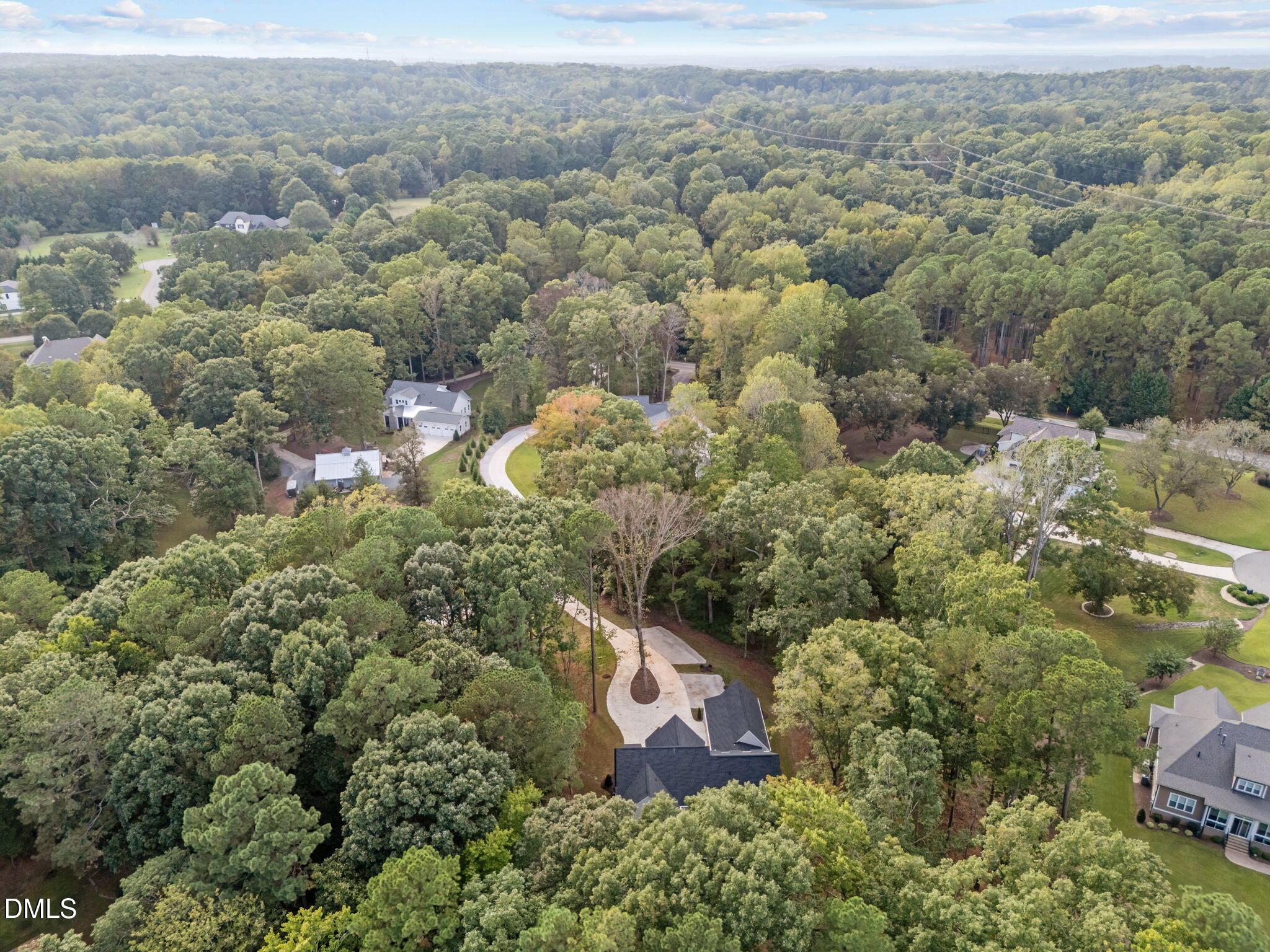 1404 Song Bird Crest Way Raleigh, NC 27613 - Photo 9 of 54 an aerial view of a house with a yard