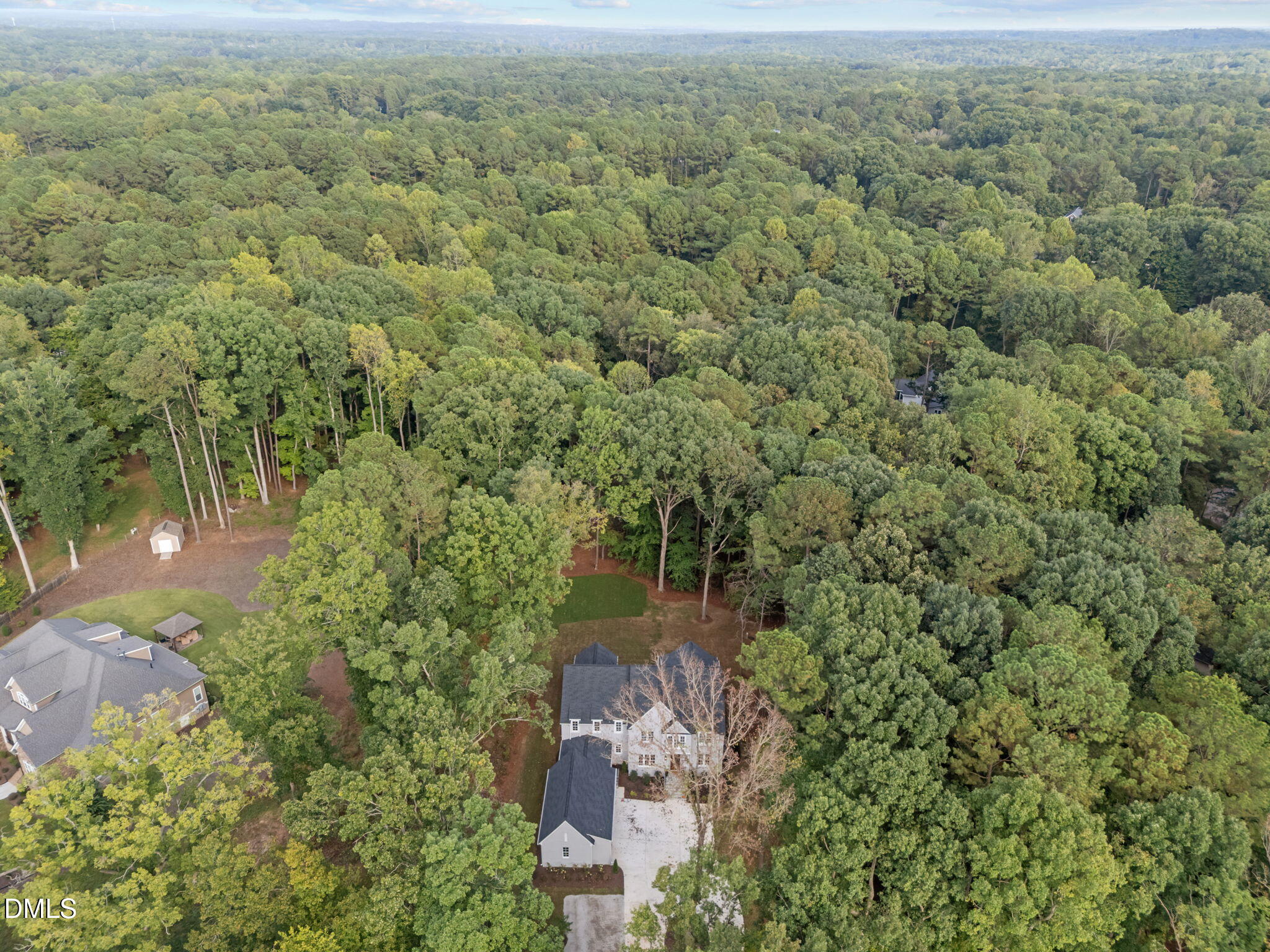 1404 Song Bird Crest Way Raleigh, NC 27613 - Photo 10 of 54 an aerial view of residential house with outdoor space