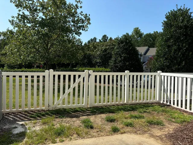 a view of a fence
