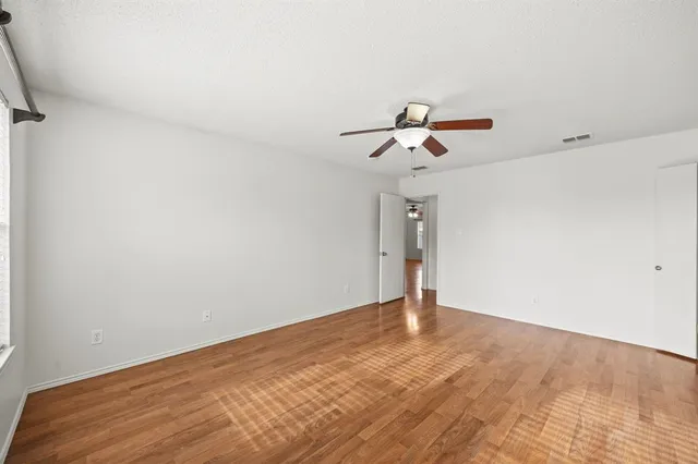 wooden floor in an empty room