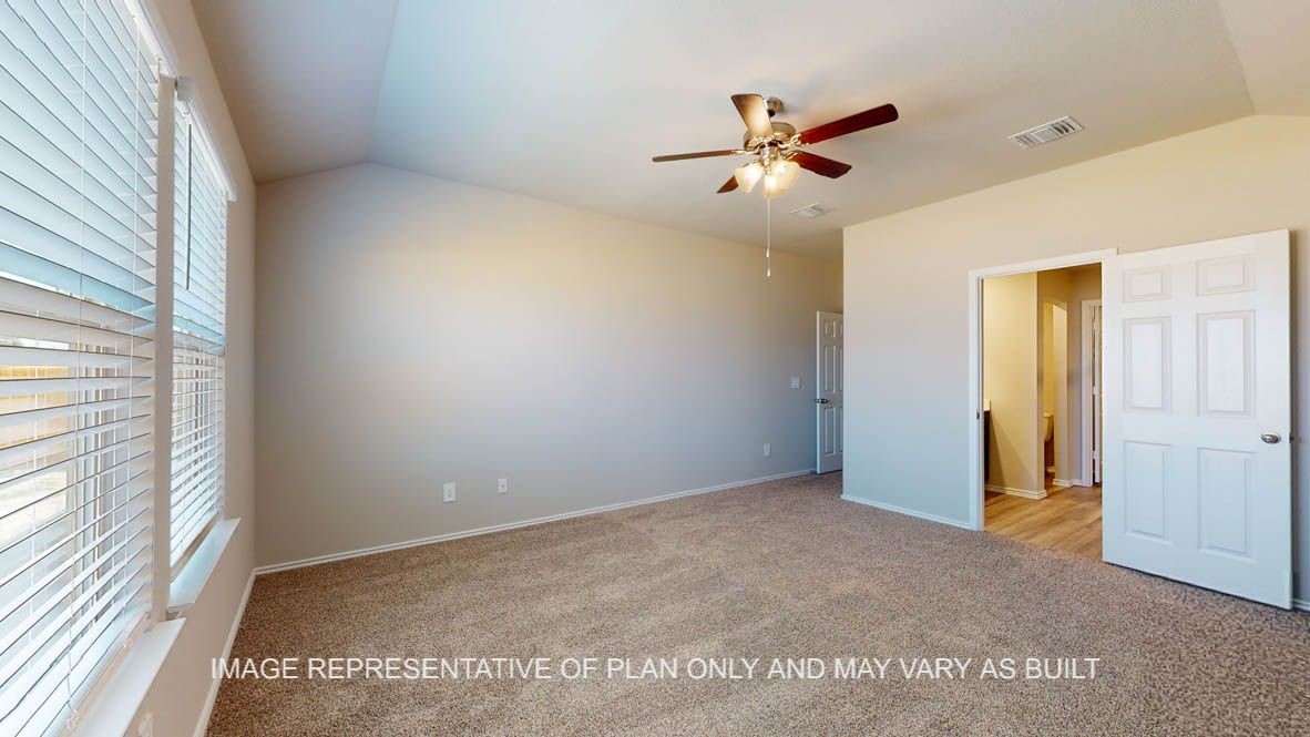 2912 Taddy Road Lorena, TX 76655 - Photo 13 of 22 a view of a big room with wooden floor and windows in a room