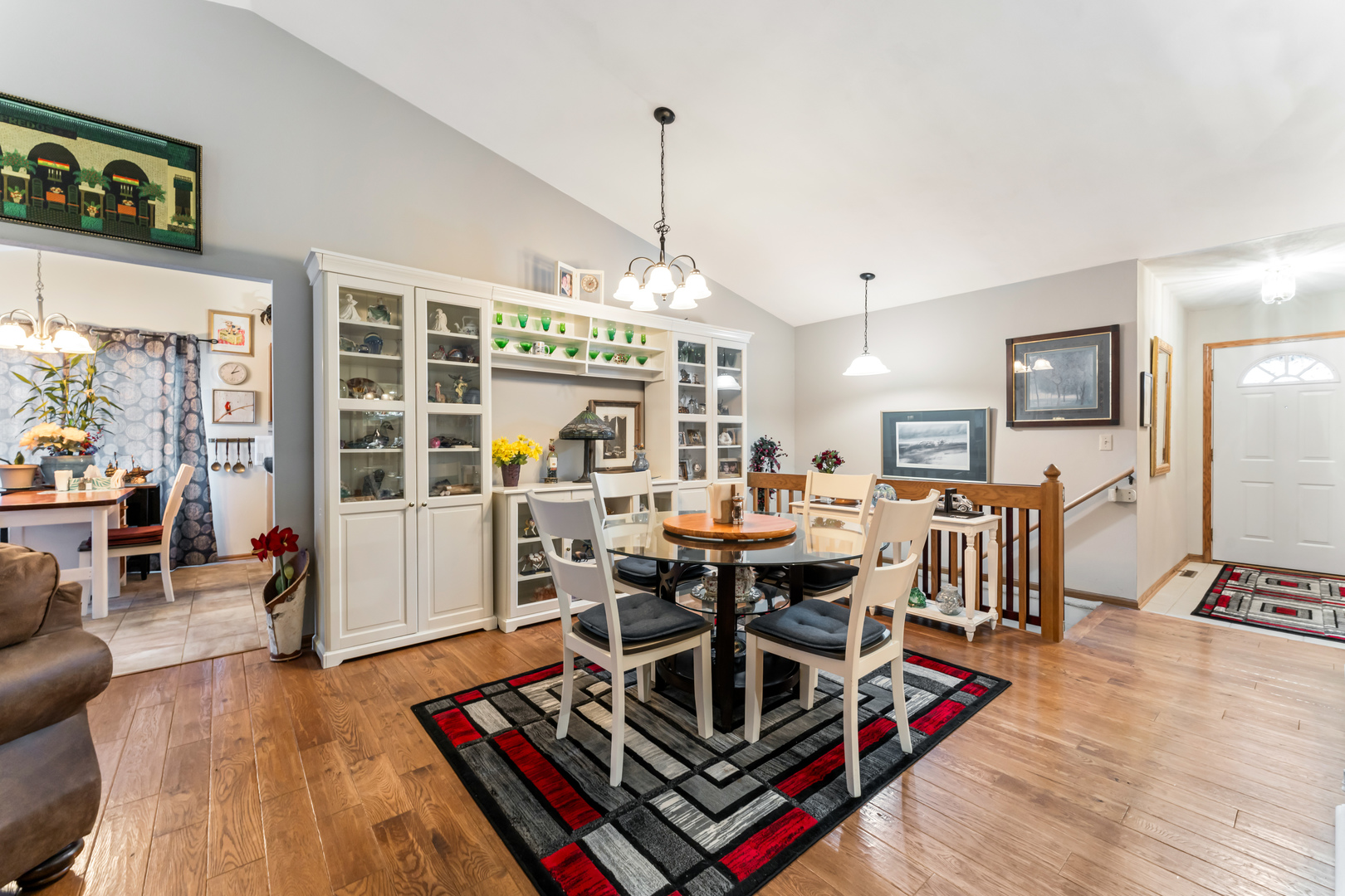 6646 North Point Road Rockford, IL 61108 - Photo 6 of 33 a view of a dining room with furniture window and wooden floor
