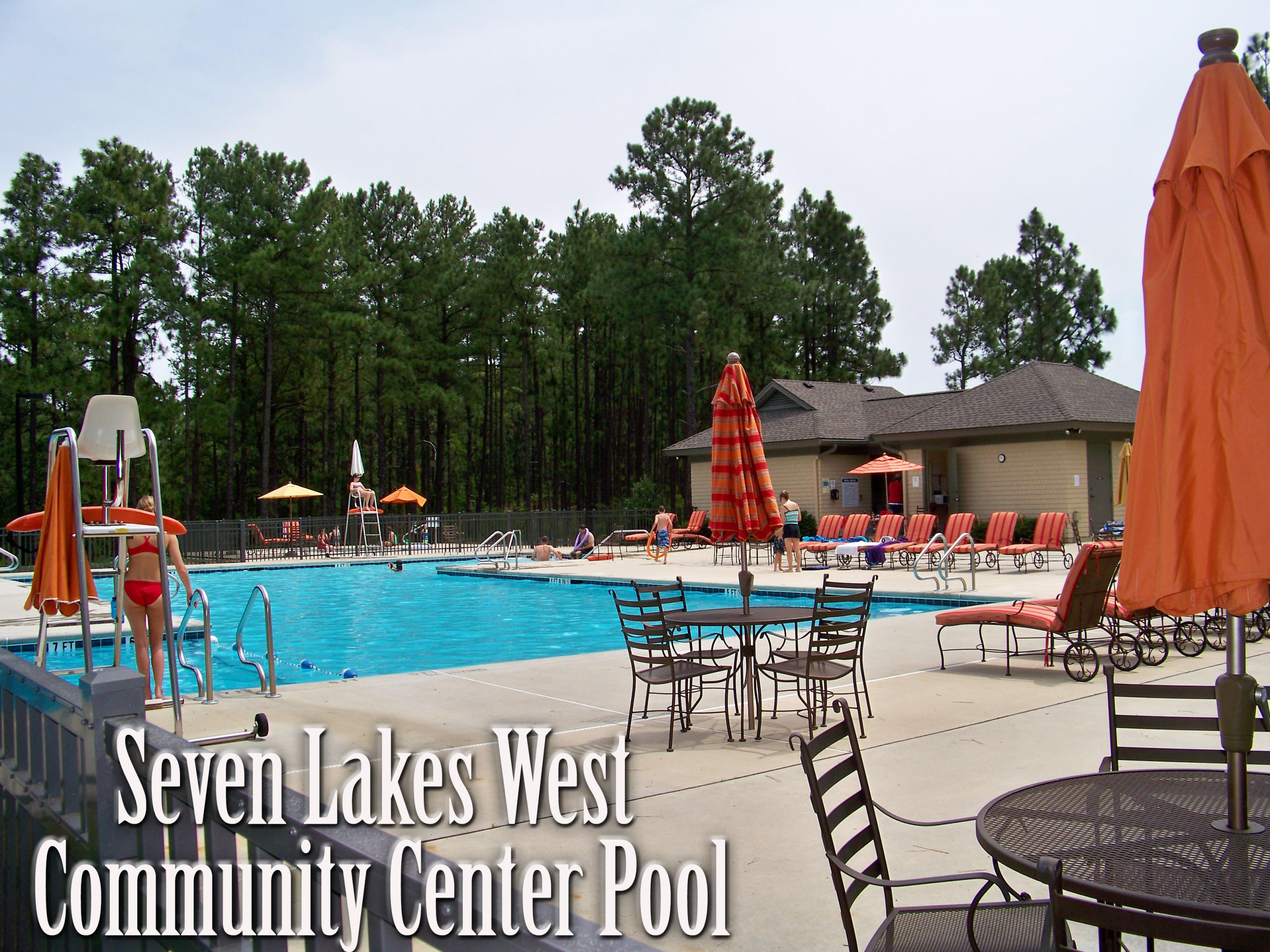 110 Paul Road West End, NC 27376 - Photo 50 of 55 Seven Lakes West Pool labeled