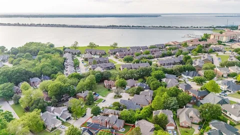 a view of a city and lake view