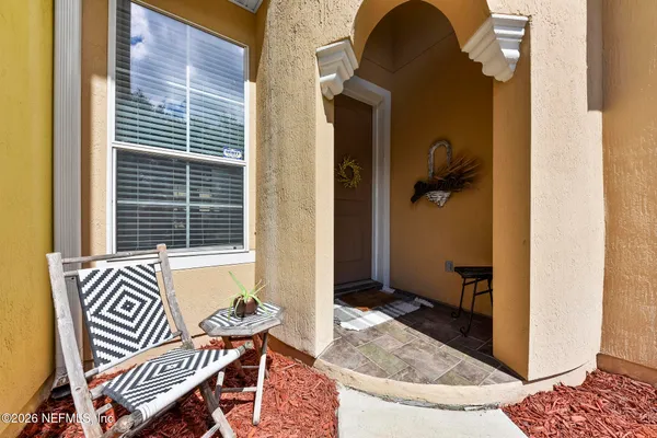 a view of balcony and patio