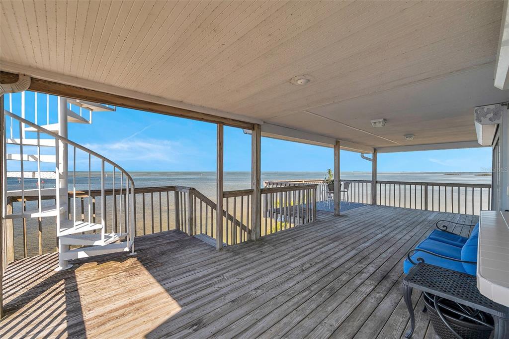 2417 Sunset Vista Drive Spring Hill, FL 34607 - Photo 25 of 61 a balcony with wooden floor