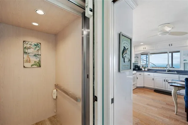 a view of house with garage and window