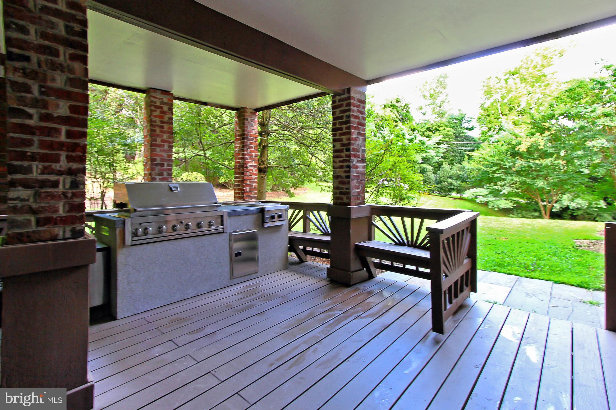 10100 Colvin Run Road Great Falls, VA 22066 - Photo 29 of 30 Lower Deck with Underdecking with Grill