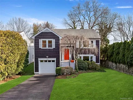 front view of house with a yard