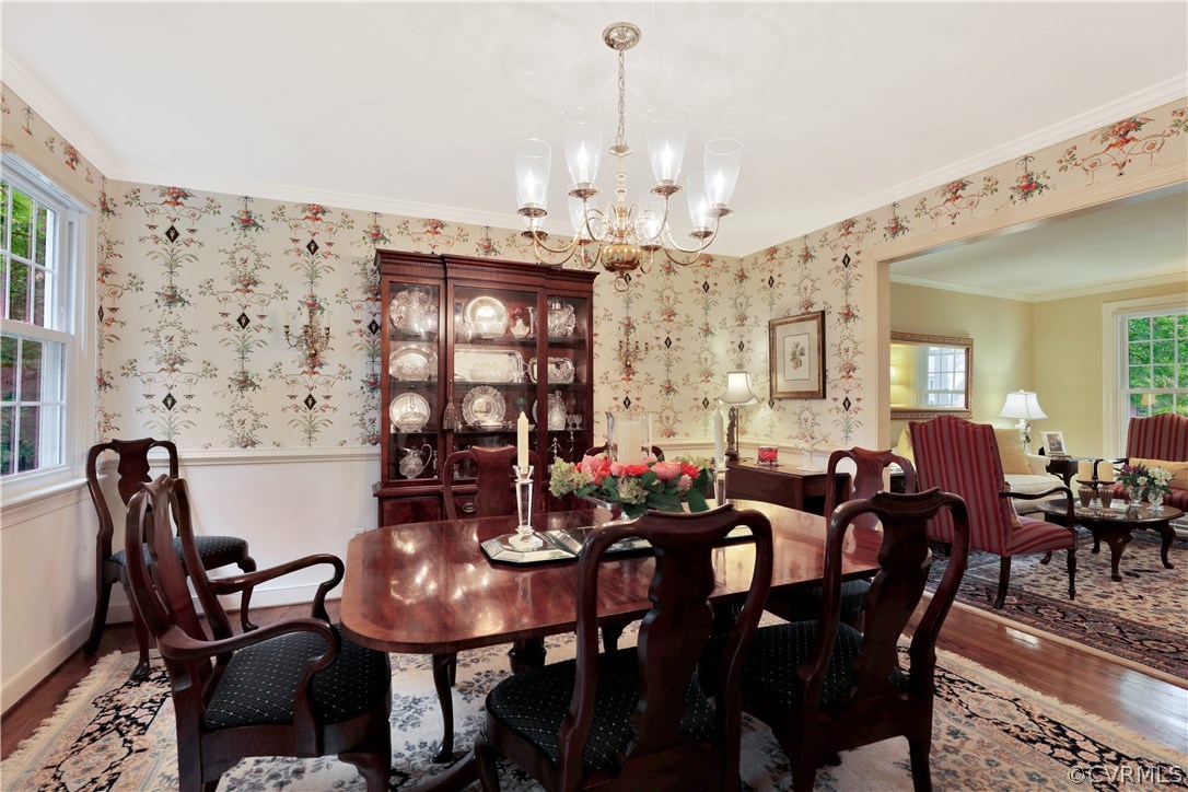 14301 Newgate Road Midlothian, VA 23113 - Photo 7 of 37 a view of a dining room with furniture