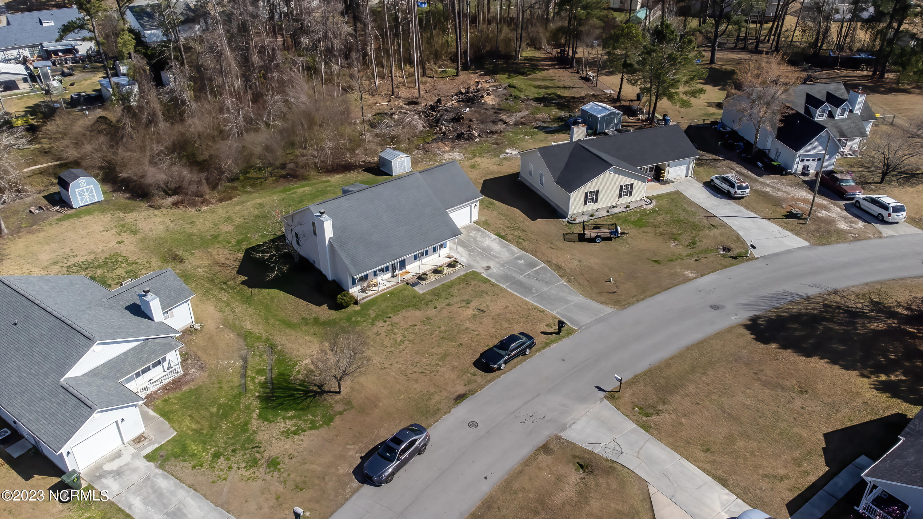 353 Running Road Jacksonville, NC 28546 - Photo 53 of 59 Aerial