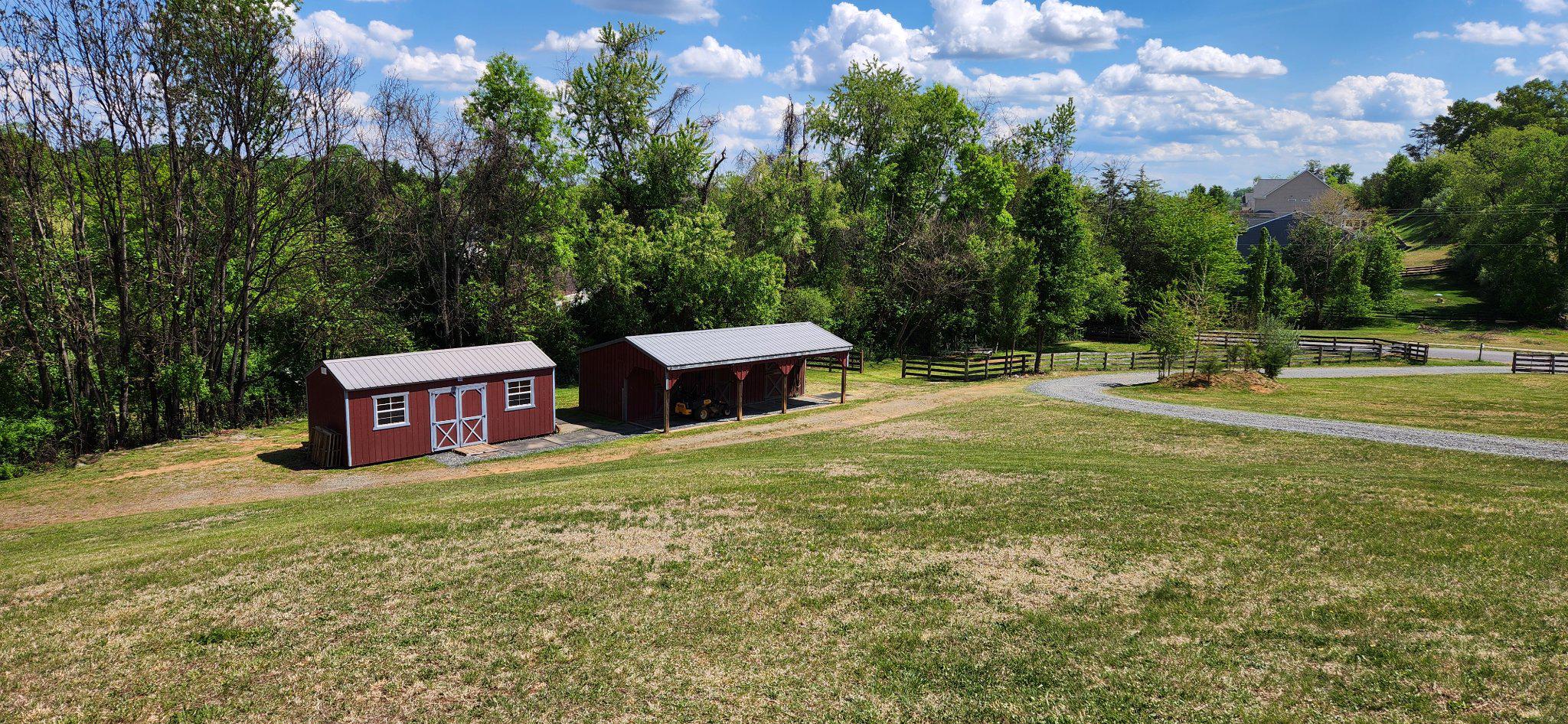 16390 Wayland Road Culpeper, VA 22701 - Photo 3 of 18 Two stall barn and hay shed