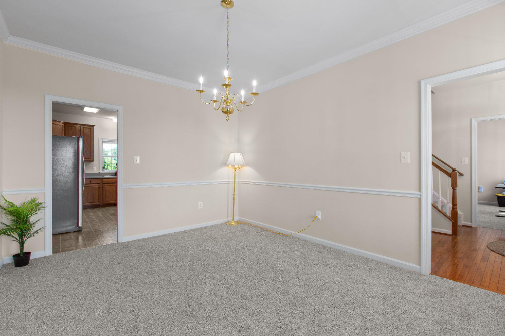 16390 Wayland Road Culpeper, VA 22701 - Photo 32 of 92 Formal Dining w/chair rail, crown and new carpet
