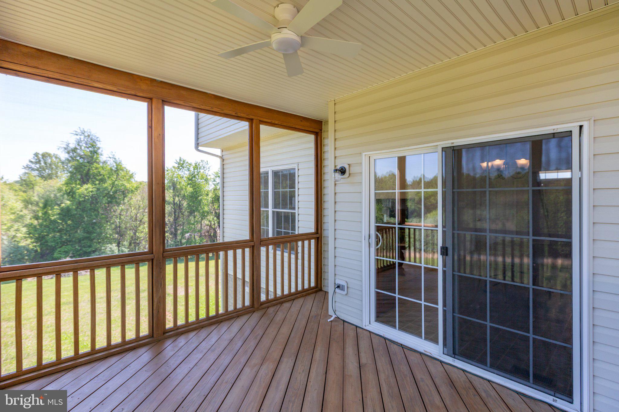 16390 Wayland Road Culpeper, VA 22701 - Photo 54 of 92 Serene screened porch with nature views.
