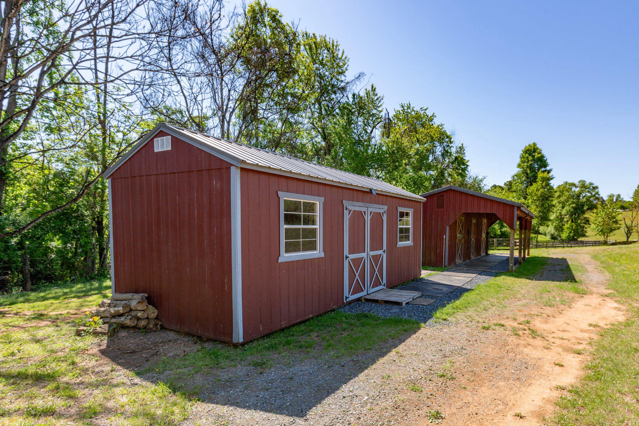 16390 Wayland Road Culpeper, VA 22701 - Photo 61 of 92 24 X 10 Hay Barn with electric