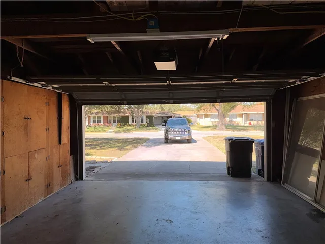 a backyard of a house