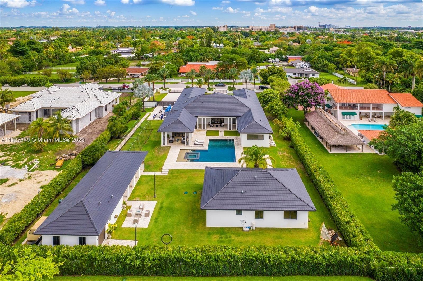 11880 Southwest 47th Street Miami, FL 33175 - Photo 59 of 61 an aerial view of residential houses with yard