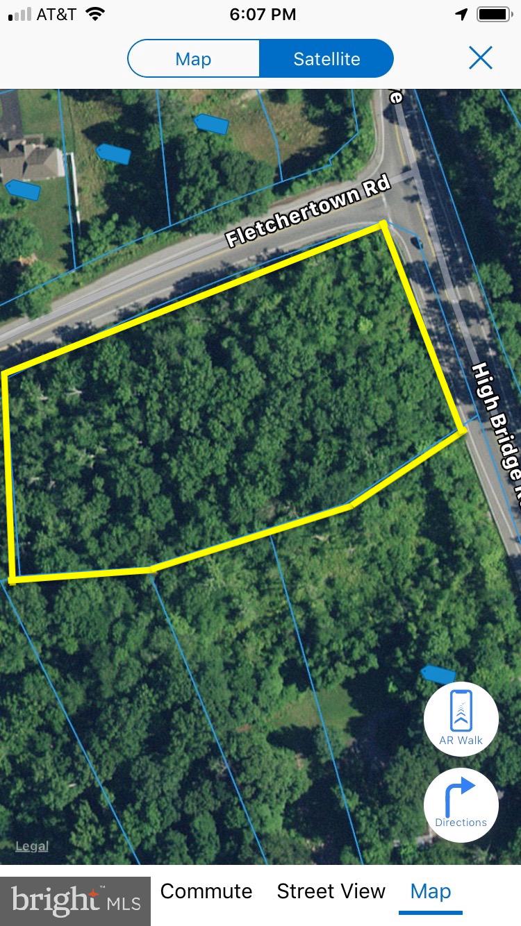 2.47 acres at corner of Fletchertown & High Bridge