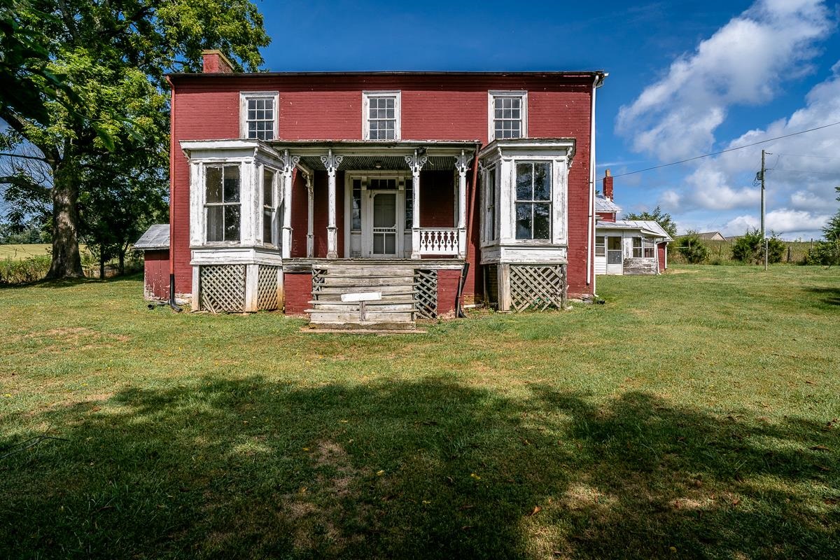 5787 Borden Grant Trail Raphine, VA 24472 - Photo 25 of 52 a view of a house with a yard balcony and sitting area
