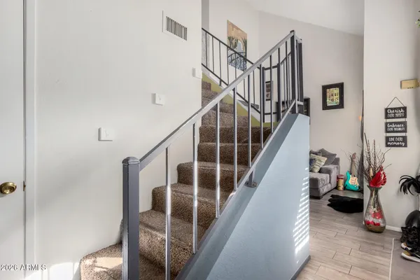 a view of entryway and hall