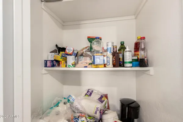 a view of storage and utility room