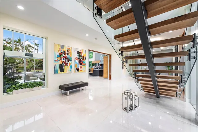 a view of a backyard with a patio